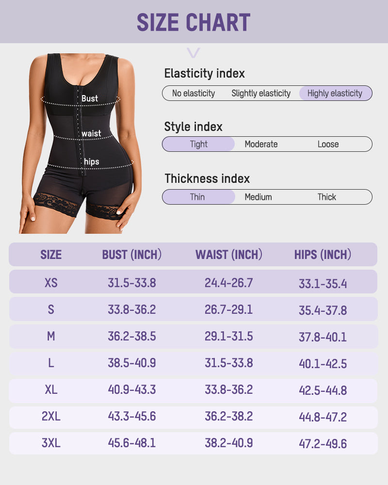 Former Bodysuit Bauchweg-Shapewear mit BH
