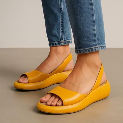 Venna Mora Open-Toe & Non-Slip Sandals