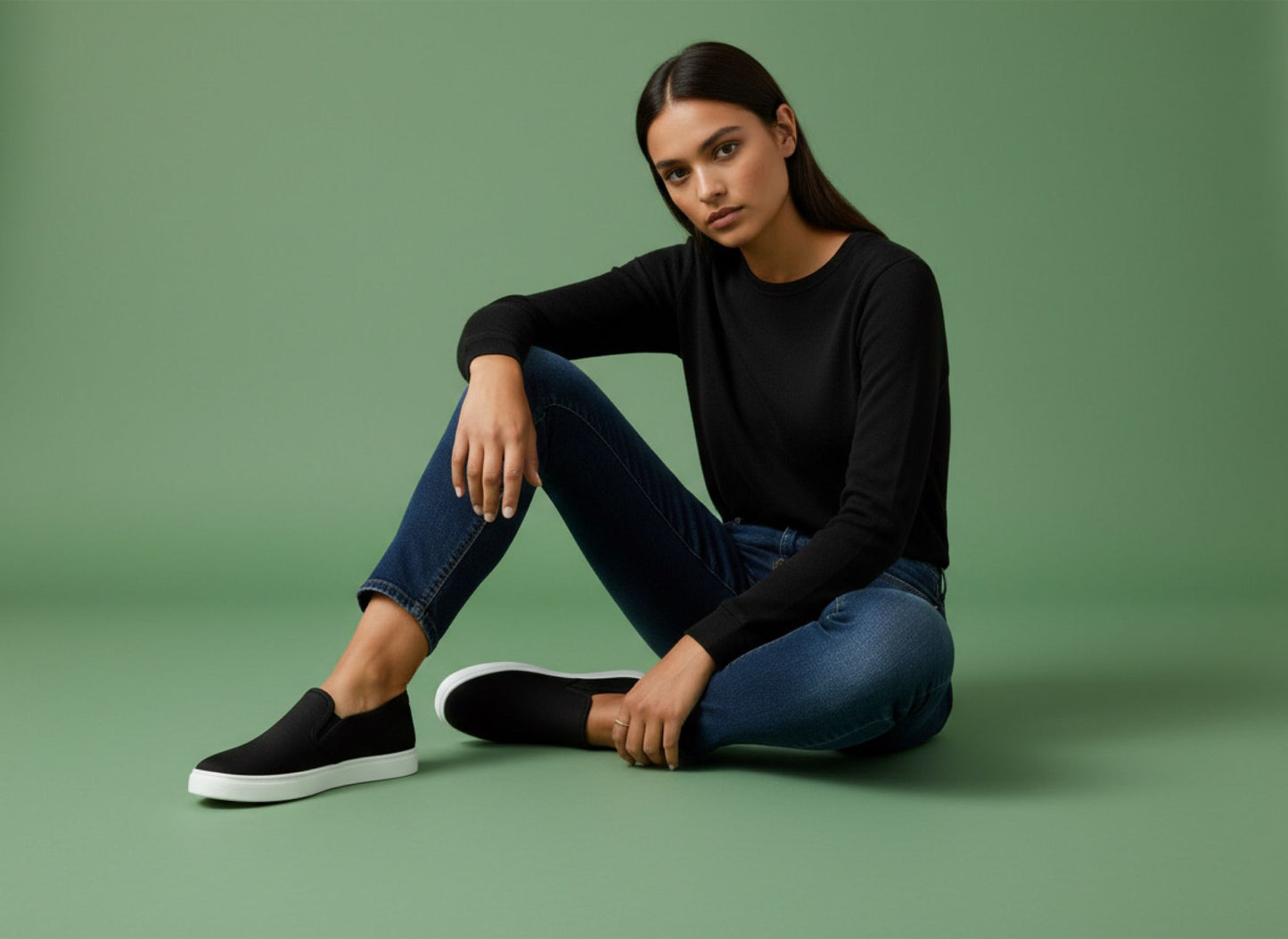 Venna Ease Slip-On Flats