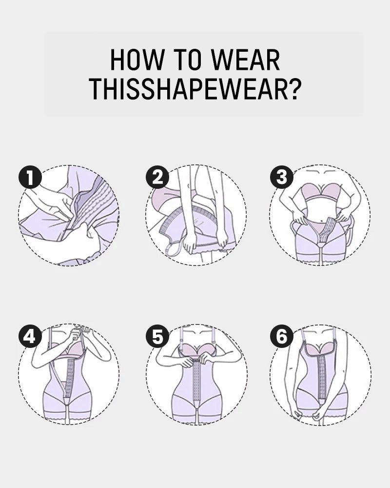 Former Bodysuit Bauchweg-Shapewear mit BH