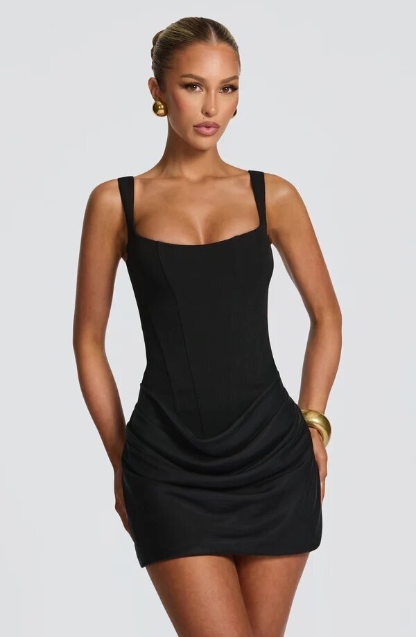 Venna Mozision Signature Sculpt Mini Dress