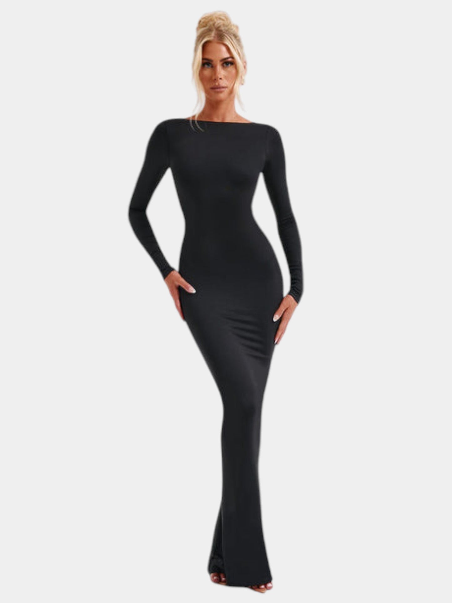 Veziona Signature Backless Maxi Dress