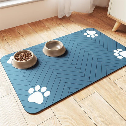 ThePetzStore™ Quick-Dry Diatomite Pet Feeding Mat