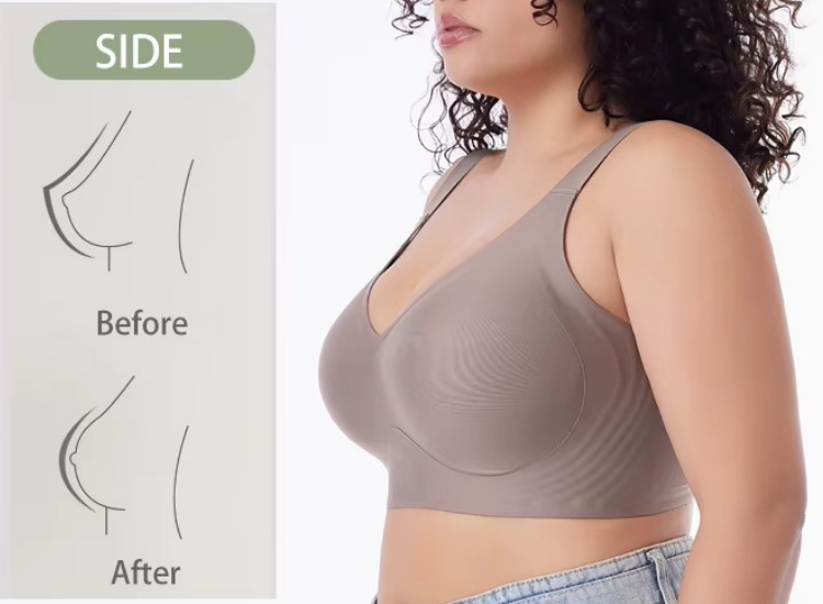 Comfortable Wireless Full Coverage Jelly Bra