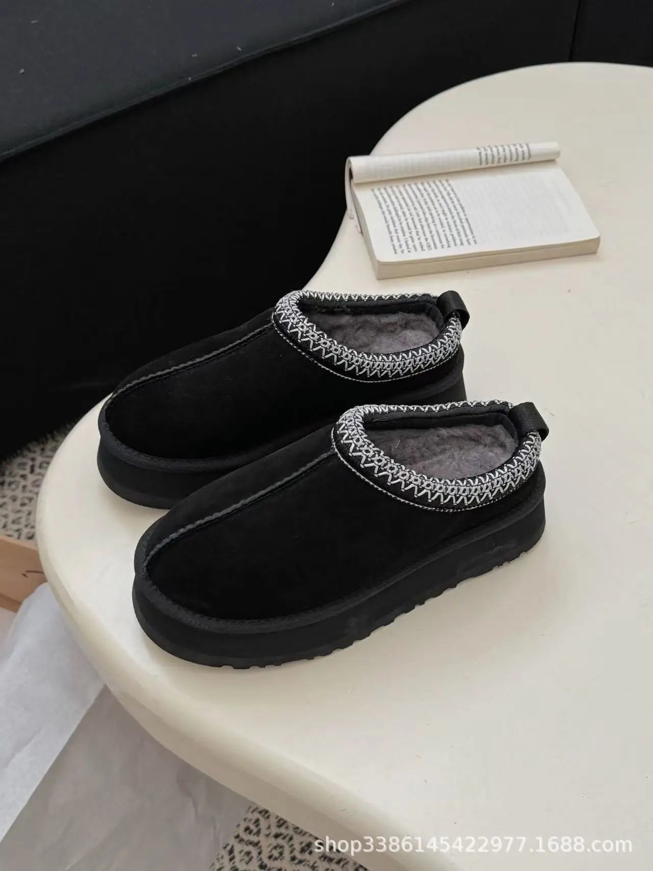 Cozy Cotton Ugg Slippers