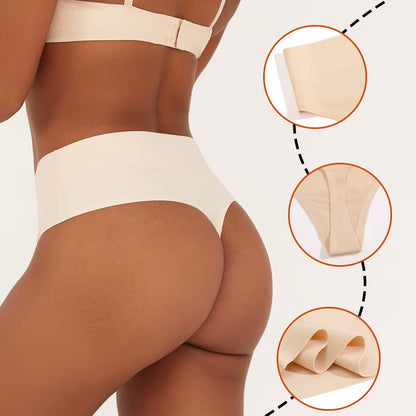 Venna SilkSmooth Nahtlose Tangas 3er-Pack