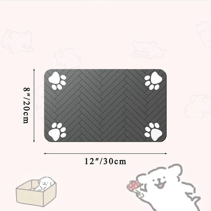 ThePetzStore™ Quick-Dry Diatomite Pet Feeding Mat