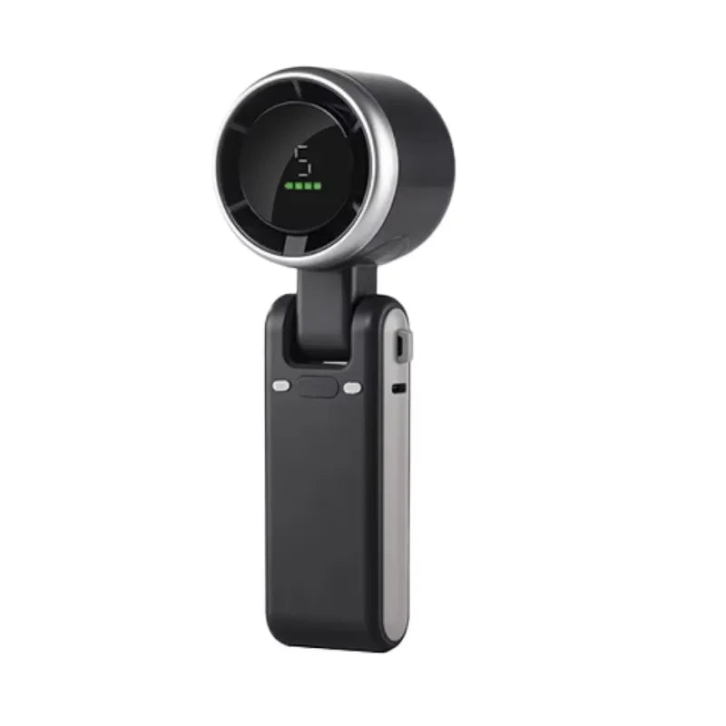 Travel Mini Fan with Rechargeable Lithium Battery USB Charging Handheld Neck Fan Ventilateur De Cou Ventilador De Cuello
