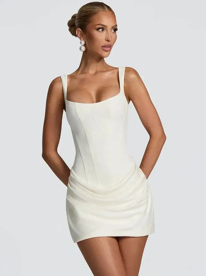 Venna Mozision Signature Sculpt Mini Dress