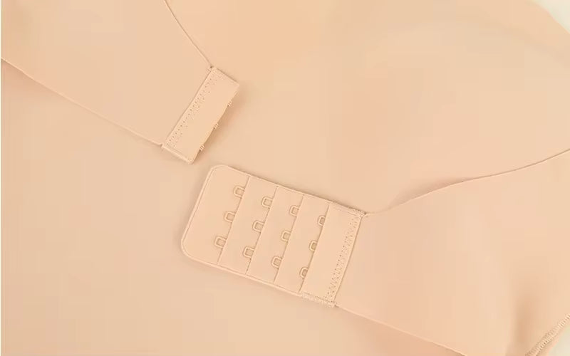 Damen Sexy Bodysuit mit abnehmbaren Trägern S-4XL, gepolstertem BH, Vorderverschluss, Hipster, Bauchkontrolle, Shapewear String