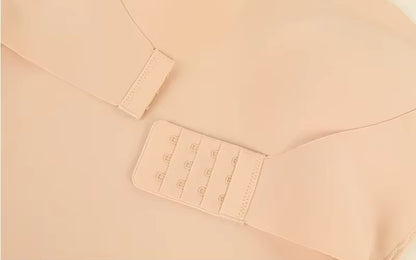 Damen Sexy Bodysuit mit abnehmbaren Trägern S-4XL, gepolstertem BH, Vorderverschluss, Hipster, Bauchkontrolle, Shapewear String