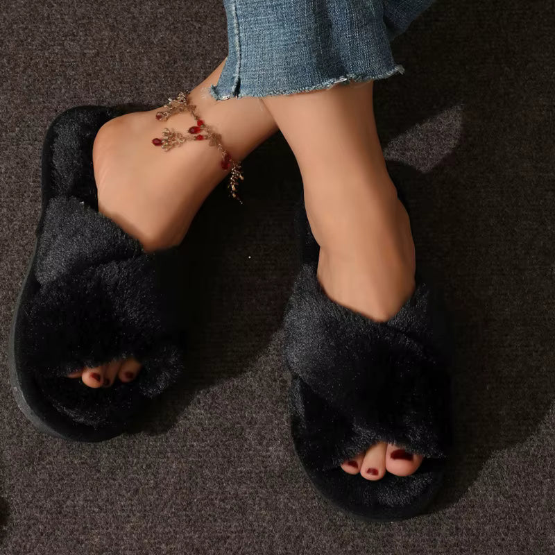 Venna Plush Slippers