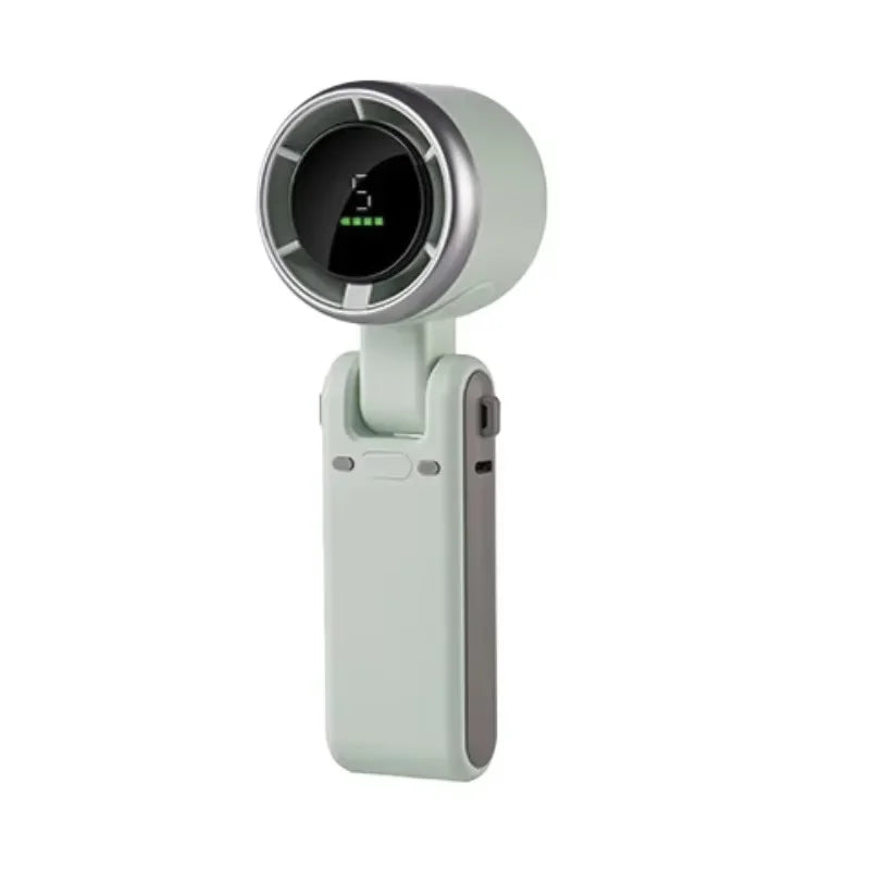 Travel Mini Fan with Rechargeable Lithium Battery USB Charging Handheld Neck Fan Ventilateur De Cou Ventilador De Cuello