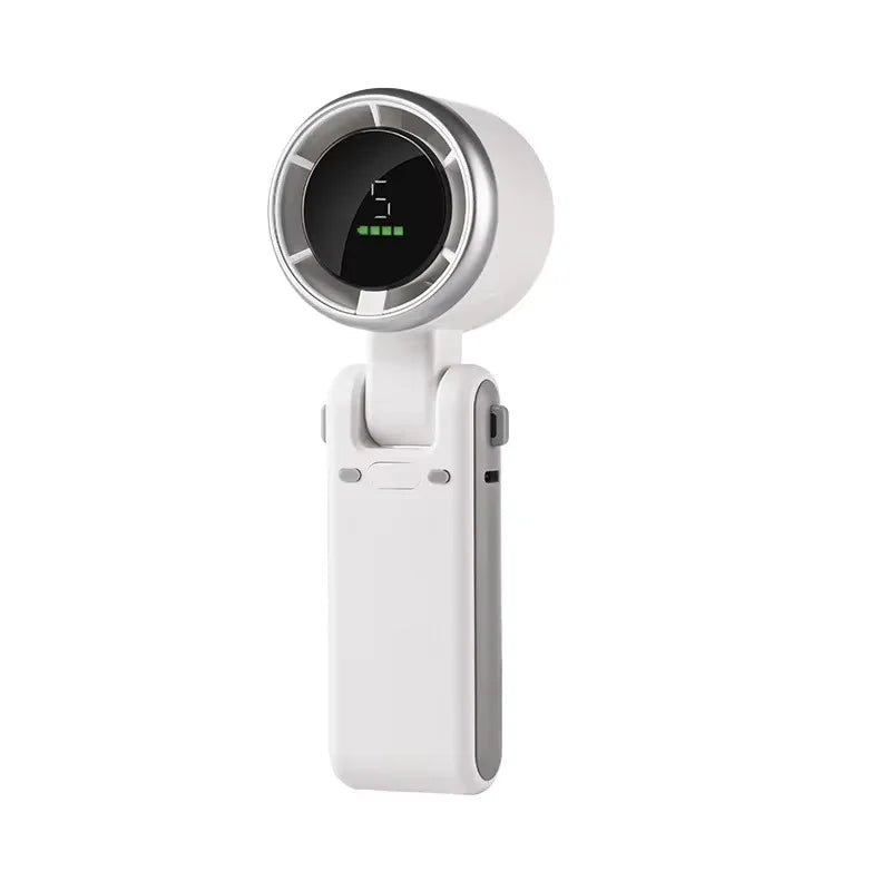 Travel Mini Fan with Rechargeable Lithium Battery USB Charging Handheld Neck Fan Ventilateur De Cou Ventilador De Cuello