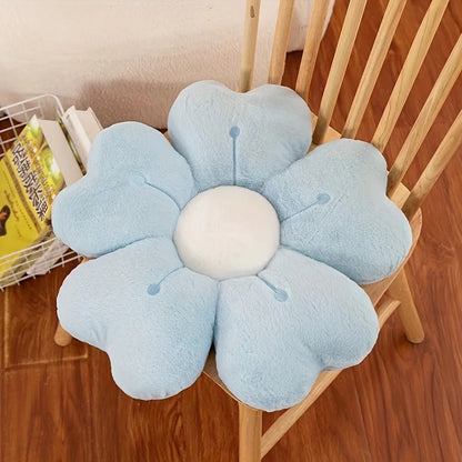 Bloemvormig pluche sierkussen - Comfortabel en schattig matras- en bankdecoratiekussen, stoelkussen vloerkussen