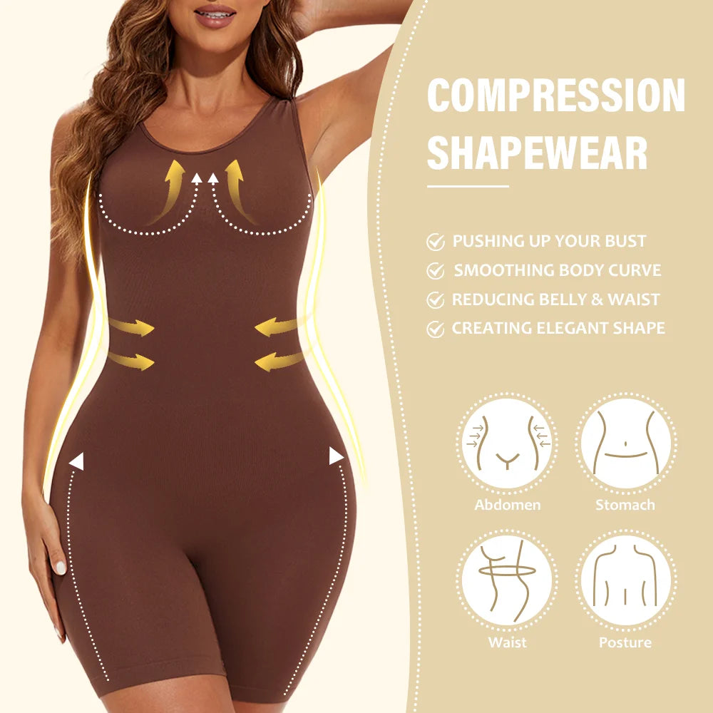 Venna Label SculptFit Nahtloser Bodysuit