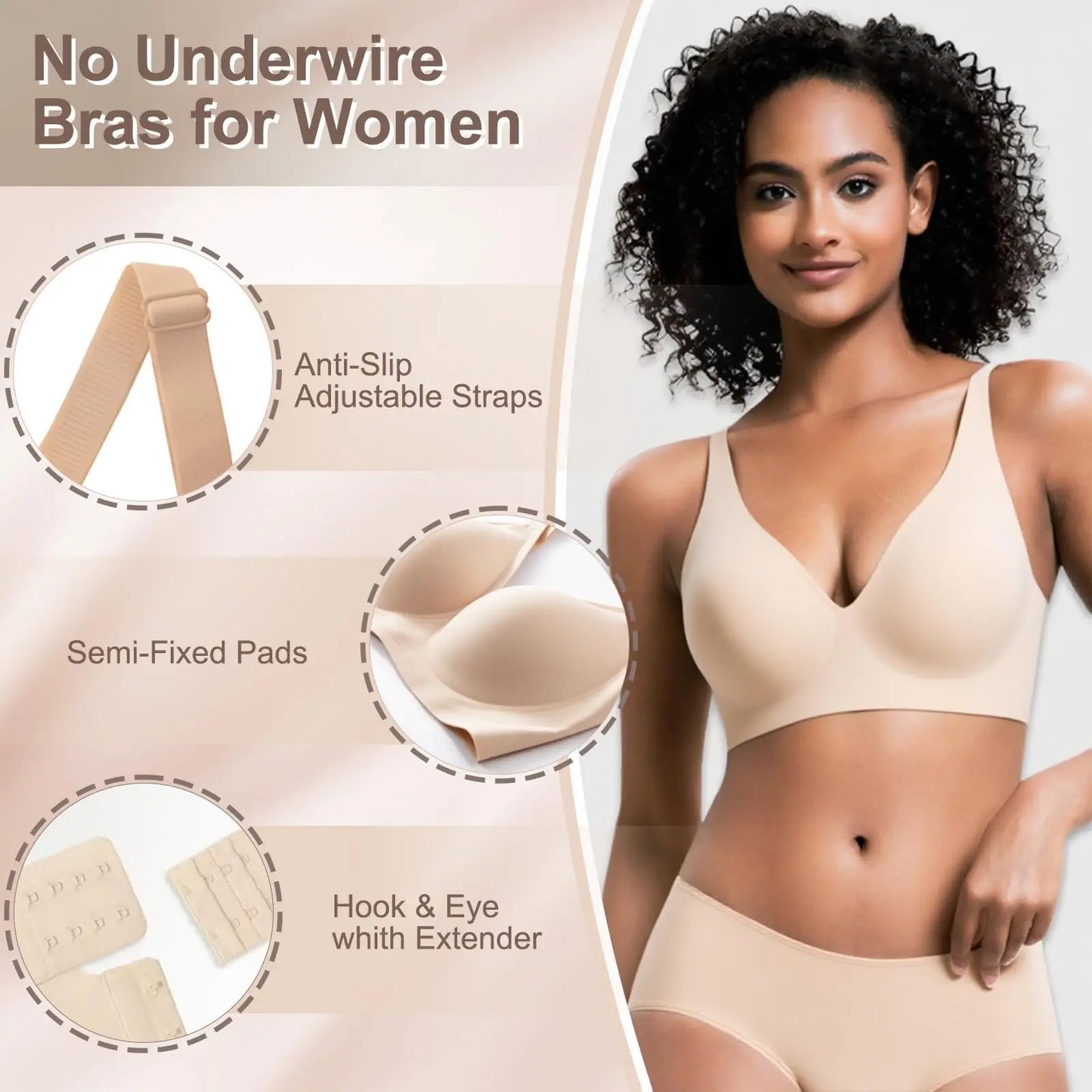 Venna CloudLift Seamless Bra