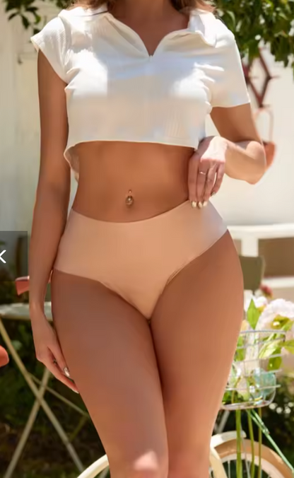 Venna SoftLuxe Naadloze V-String 2-pack