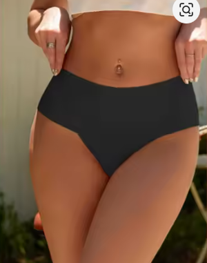 Venna SoftLuxe Naadloze V-String 2-pack