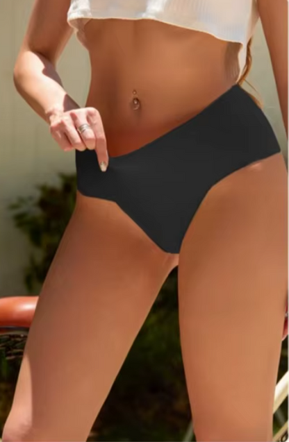 Venna SoftLuxe Naadloze V-String 2-pack