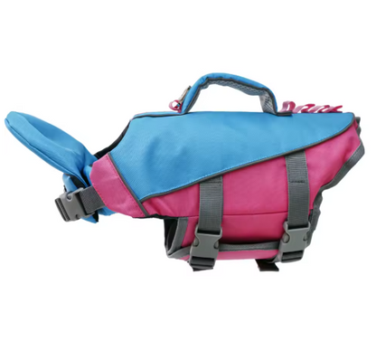 PawFloat Pet Safety Vest 🌊🐾 – Head Support & Rescue Ready