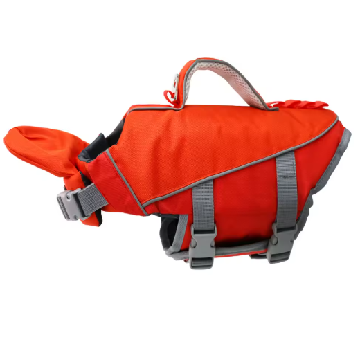 PawFloat Pet Safety Vest 🌊🐾 – Head Support & Rescue Ready