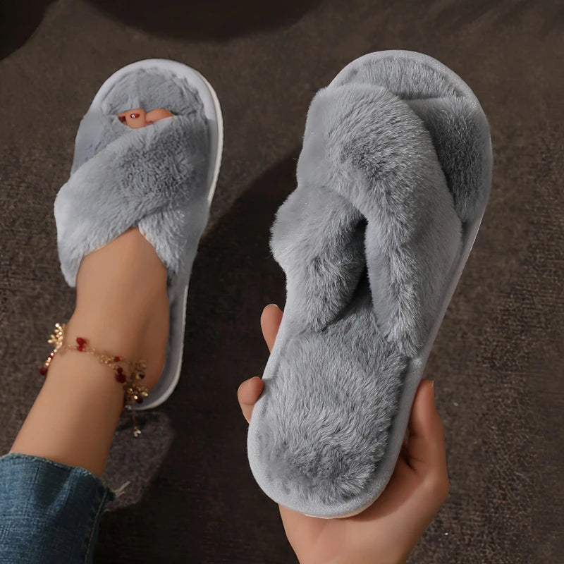 Venna Plush Slippers