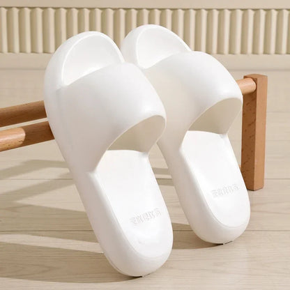 New Summer Soft Sole Eva Home Slippers Women Indoor Mute Non Slip Bathroom Slides Woman Lightweight Beach Flip Flops Flat Sandal