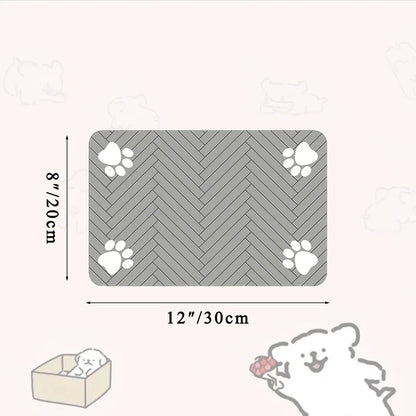 ThePetzStore™ Quick-Dry Diatomite Pet Feeding Mat