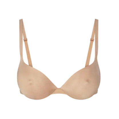 Dames push-up bh Eenvoudig ondergoed Naadloze bh's met verstelbare bandjes Beugelondersteuning Comfort Onzichtbaar voor de hele dag