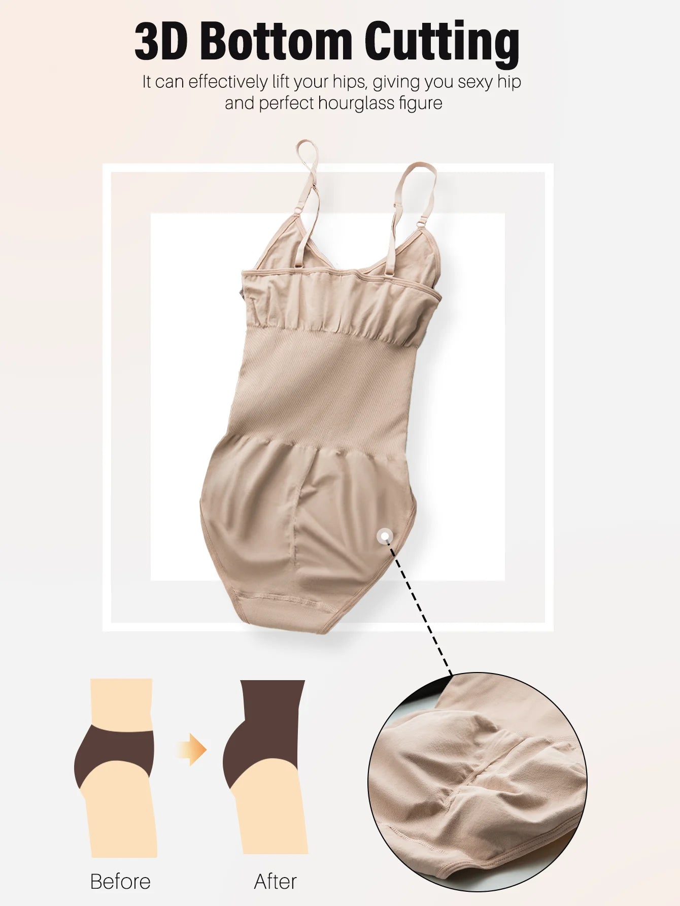 Seamless Sculpting Shapewear Bodysuit