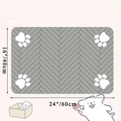 ThePetzStore™ Quick-Dry Diatomite Pet Feeding Mat