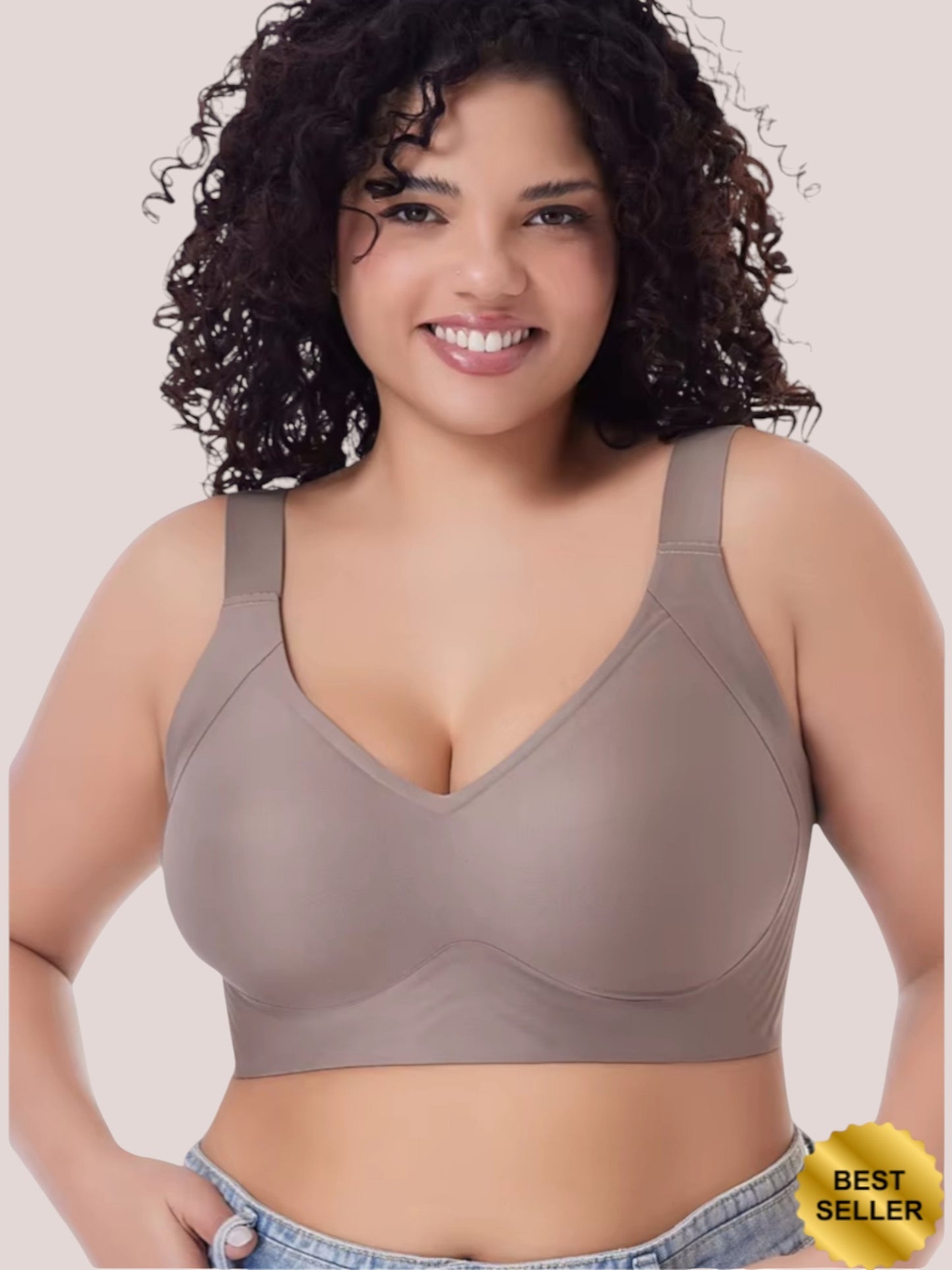 Comfortable Wireless Full Coverage Jelly Bra